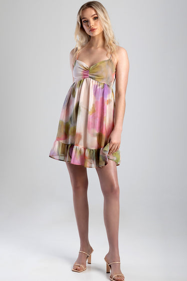 BABY DOLL MINI DRESS