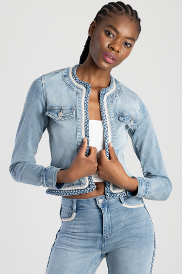 BRIELLA DENIM JACKET – Sissy Boy Jeans - Main Image