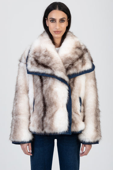 ALL MY HEART FAUX FUR JACKET
