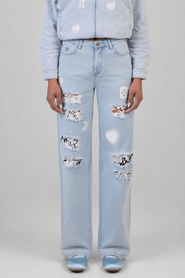 KIERA WIDE LEG JEANS