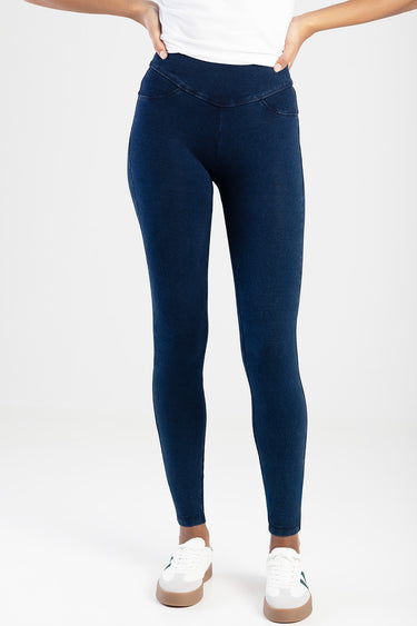 PEACHES KNIT DENIM JEANS