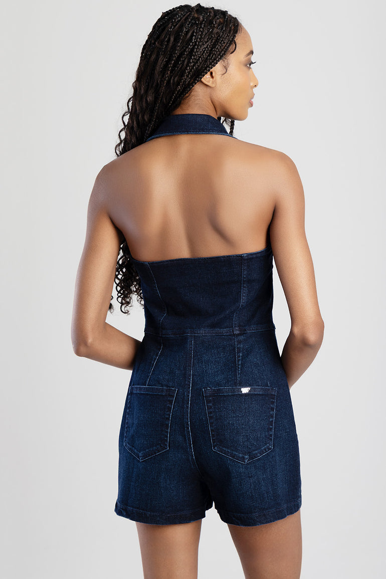 Denim vest sissy main image 1