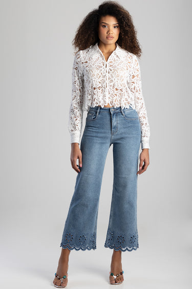 OLIVIA WIDE LEG JEANS