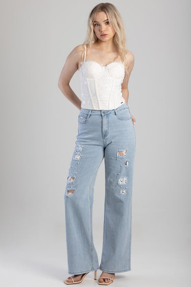 RACHEL WIDE-LEG JEANS