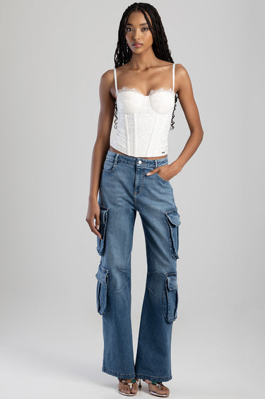 HOLLY CARGO JEANS