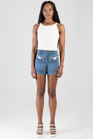 TAHLIA DENIM SHORTS