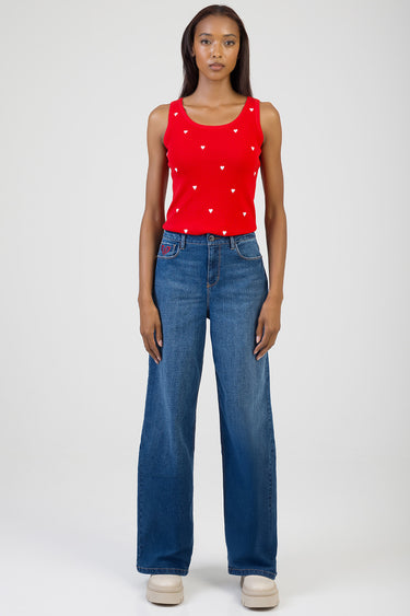 SLOANE WIDE LEG JEANS