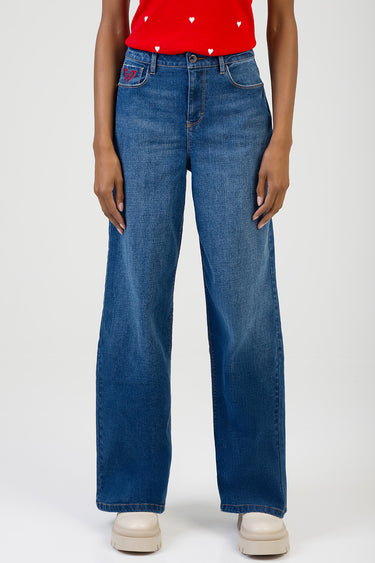 SLOANE WIDE LEG JEANS