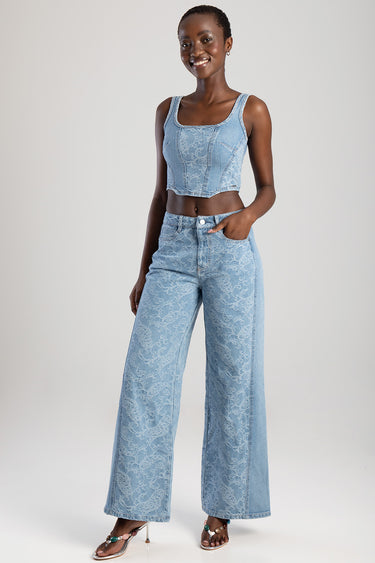 SERENA WIDE-LEG JEANS