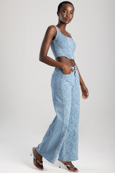 SERENA WIDE-LEG JEANS