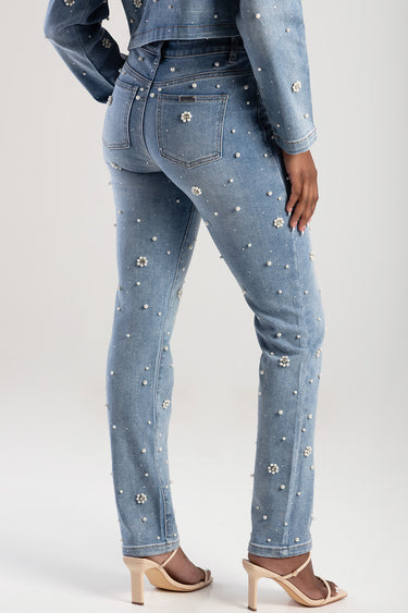 LEONA MODERN STOVEPIPE JEANS