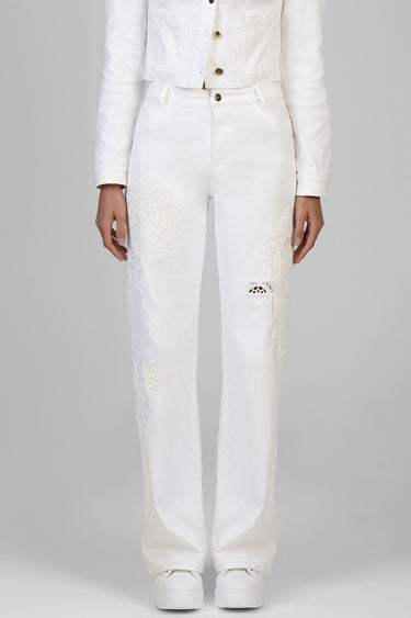 NADINE WIDE LEG JEANS
