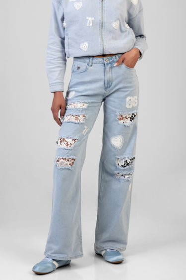 KIERA WIDE LEG JEANS