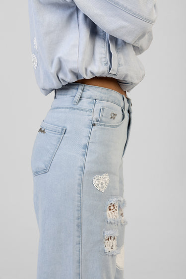 KIERA WIDE LEG JEANS