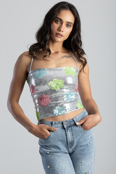 KEEP CREATING CROP TOP