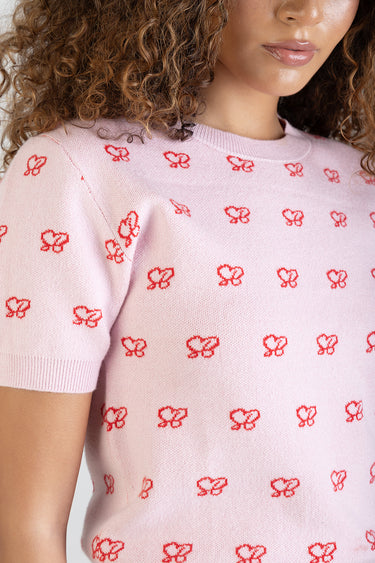 STOLEN HEARTS KNIT TOP